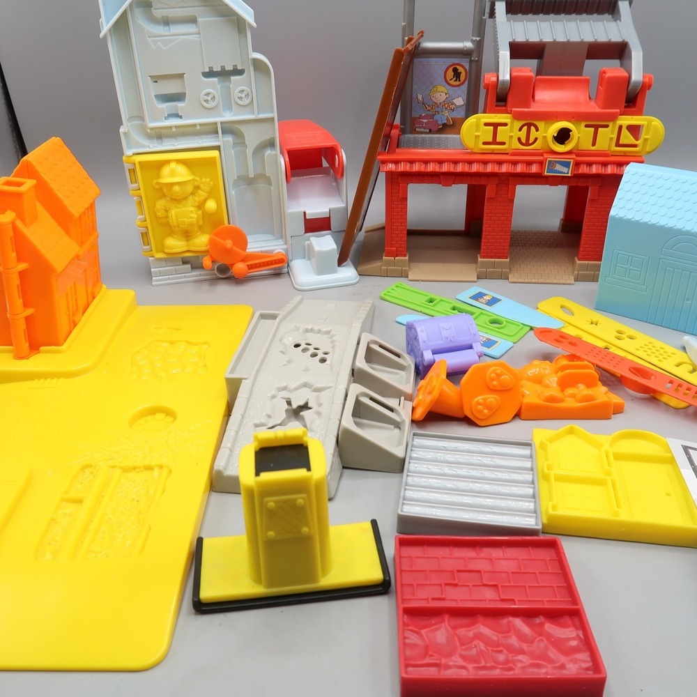Bob the Builder Playset Clay‎ Molding Fix Mix Factory Molds